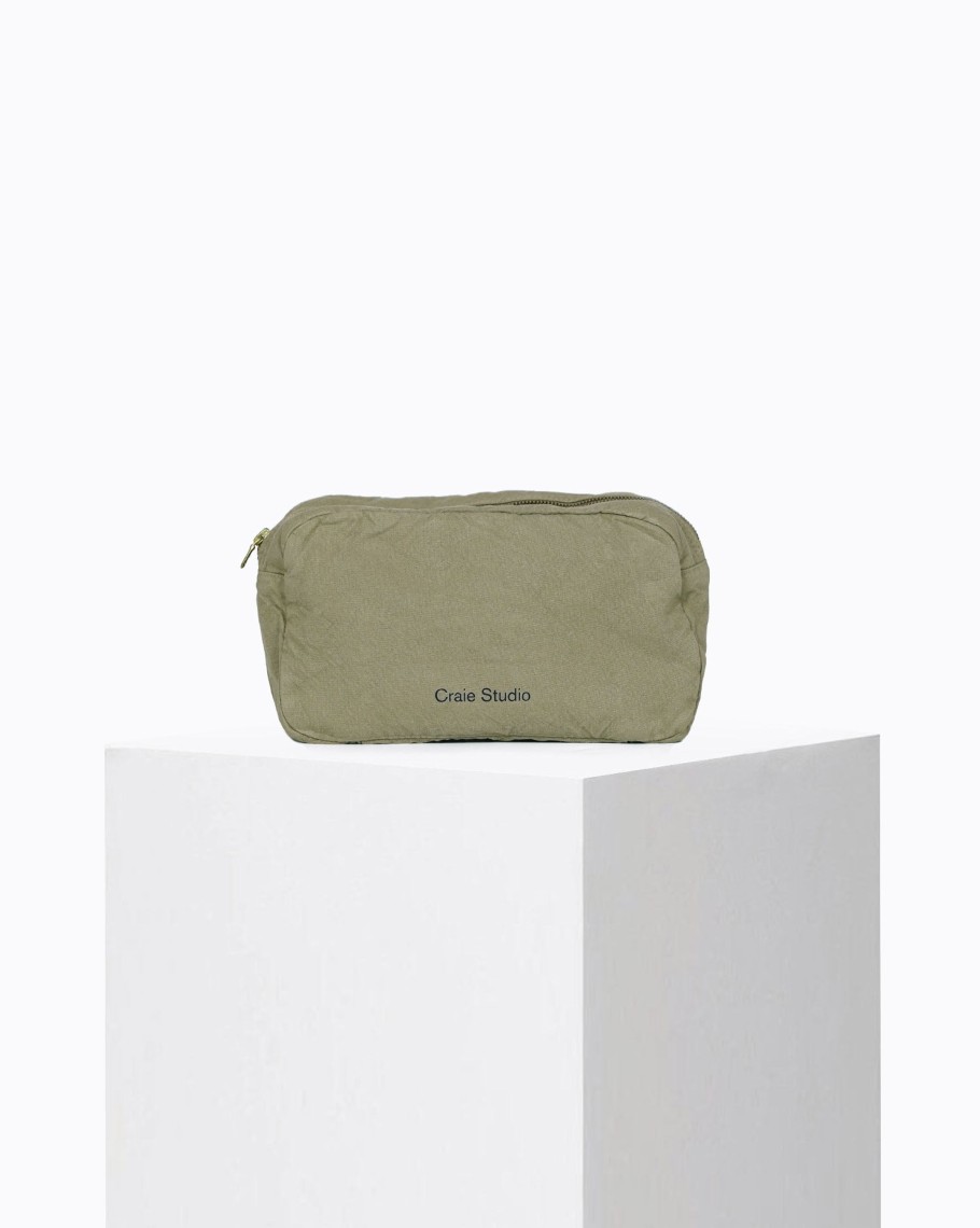 Les Sacs Craie Studio  | Trousse Vegetal Kaki